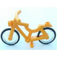 Lego kolo, světle oranžová (4719c02 BRIGHT LIGHT ORANGE)